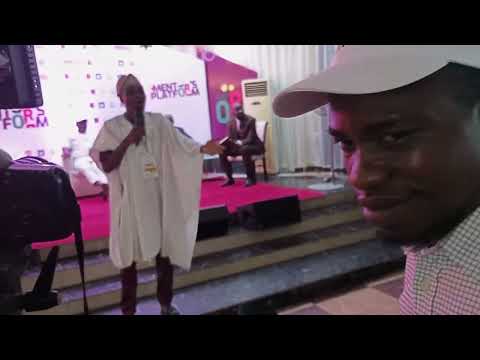 Baba owe at Mentorshipship programme, Jaja hotel.