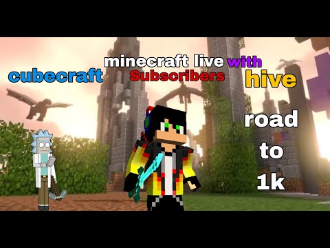 EPIC Minecraft LIVE on PS5 - Join SUBSCAN now!