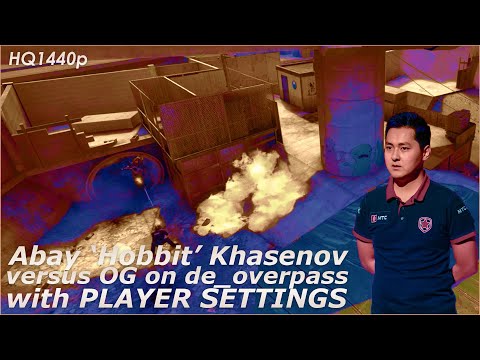 CSGO POV Gambit HOBBIT vs. OG @Overpass - 20 kills