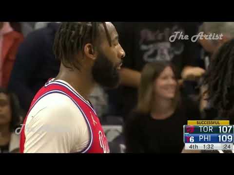 BACK TO BACK 3'S 🔥 TO WIN (TRENT JR. & VANVLEET) | RAPTORS VS SIXERS | 11.12.2021