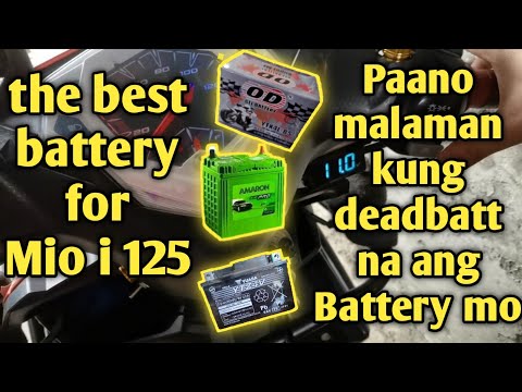 Paano mo Malalaman kung DeadBatt na Battery mo ?|The Best Battery for Mio i 125 |Tutorial |Tips ..