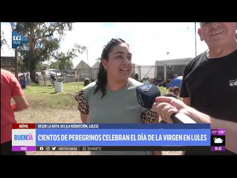 Homenaje a la Virgen en Lules: así llegan los fieles al Santuario de la Reducción