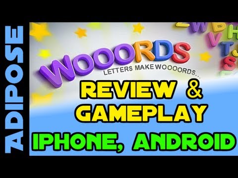 Wooords Review & Gameplay - iPad, iPhone, Android