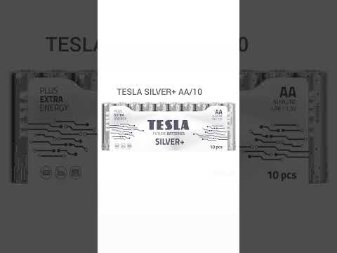 Tesla AA Silver 1.5 V Alkaline Batteries (Pack of 10)