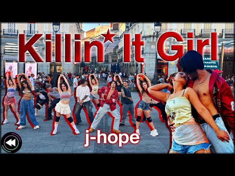 [4K KPOP IN PUBLIC ONE TAKE SPAIN] | J-HOPE 'KILLIN' IT GIRL' | by FORCE UP