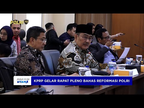 KPRP SEPAKATI METODE OMNIBUS LAW DALAM PEMBAHASAN REVISI ATURAN POLRIKPRP SEPAKATI METODE OMNIBUS