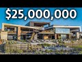 Inside A 25 000 000 Futuristic Las Vegas Modern Mega Mansion