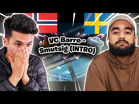 BEAST WE HAVE HEARD FROM HIM! Norwegians React To (Swedish Rap) VC Barre - Smutsig (INTRO)