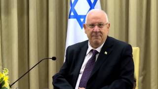 President Rivlin welcomes Apple CEO Tim Cook at the President’s Residence