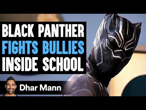 BLACK PANTHER Fights BULLIES Inside SCHOOL, What Happens Next Is Shocking | Dhar Mann Studios