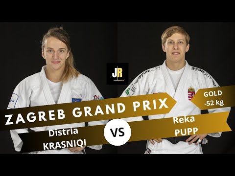 Distria KRASNIQI VS Reka PUPP Zagreb Grand Prix 2025 | FINAL -52 kg