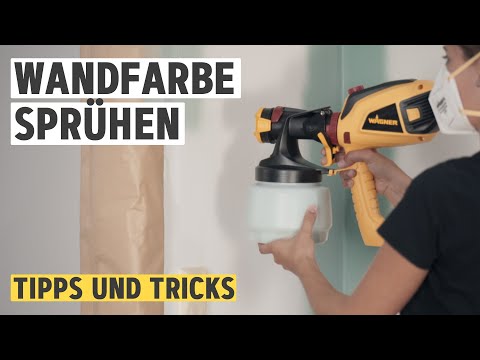 Tipps und Tricks beim Sprühen von Wandfarben I WAGNER
