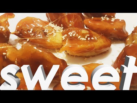 Toffee Banana (Caramelized Banana) - English Subtitles