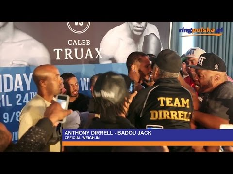 Anthony Dirrell - Badou Jack: Weigh-in & Brawl
