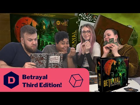 Betrayal at House on the Hill New Edition Let's Play | 3rd Edition Gameplay!