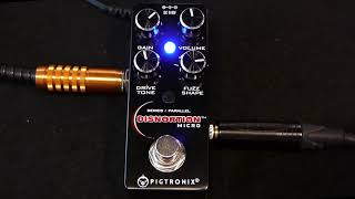 Video thumbnail for Strings Quick Demo : Pigtronix Disnortion Micro by Strings Shop