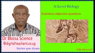 Evolution objective revision questions