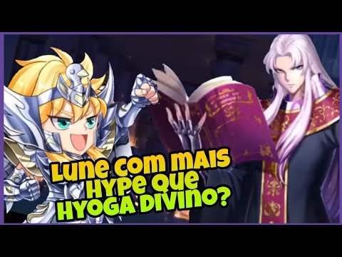 Hype Maior que Hyoga Divino? Só Com Anúncio do Lune de Balron - Saint Seiya Awakening