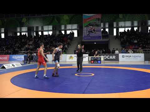 1/8 final FS - 60 kg: Kamal Qasımov (AZE) - Cavidan Əhmədov (AZE)