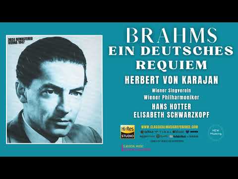 Brahms: Ein Deutsches Requiem / German Requiem (Century's recording: Herbert von Karajan 1947)