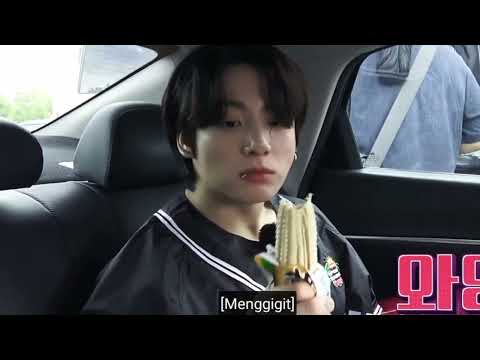When Baby Jungkook Makan Ice Cream | RUN BTS Telepathy