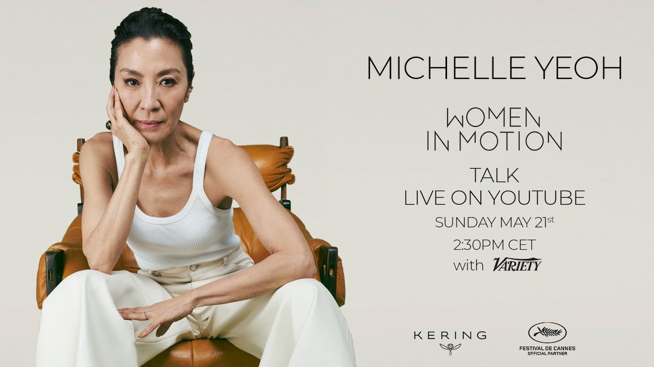 Michelle Yeoh - Women in Motion - Cannes 2023 - Live Stream thumnail