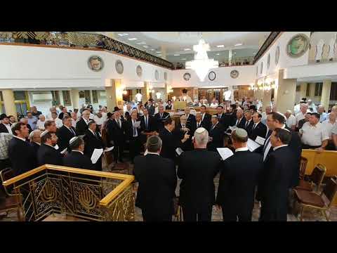 החזן חיים אדלר,יענקלה רוטנר וקולות ישראל."פנה נא אל התלאות".סליחות תשע"ז.נתניה