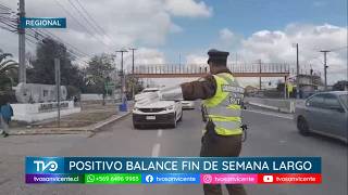 Carabineros realizó más de 4.500 controles vehiculares durante el fin de semana largo en O’Higgins