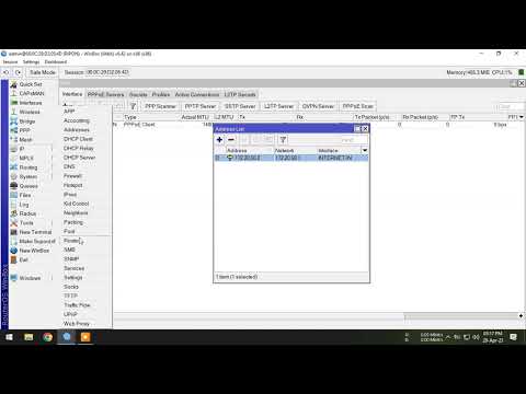 PPPoE Client configuration on mikrotik