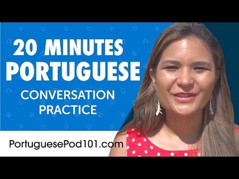 25 Minutes of Portuguese Conversation Practice for Everyday Life | Do You Speak Portuguese?
