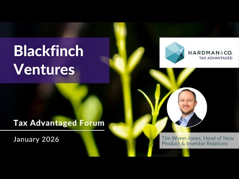 Blackfinch Ventures: 'Four distinct approaches to EIS Investing' Forum | January 2026