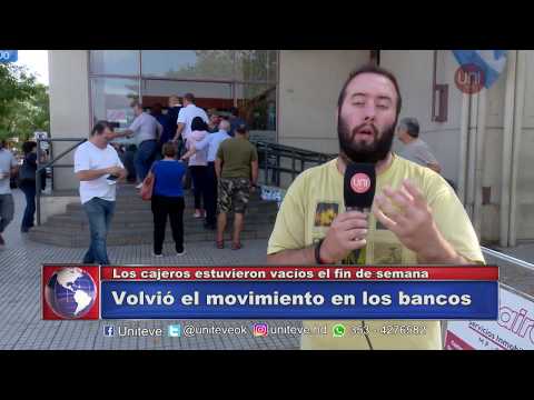 Volvió el movimiento en los bancos