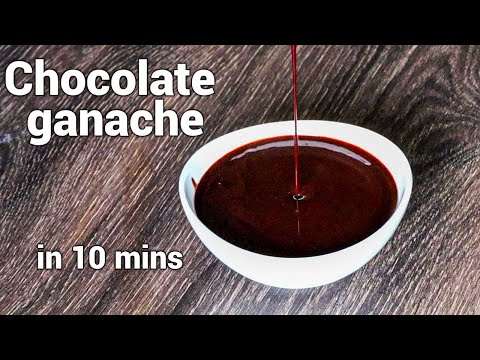 Chocolate Ganache Recipe | Chocolate ganache with cocoa powder |  Sowji's Kitchen