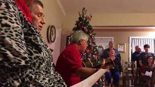Christmas party singing 2017