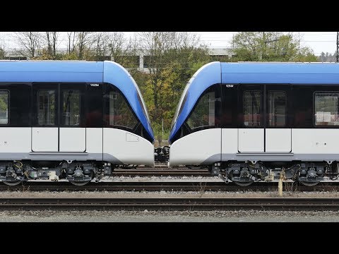 Centralbahn BR 110 mit neuer Metro für Saudi Arabien am Haken........