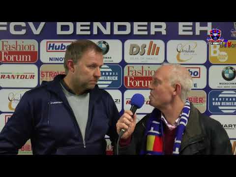 Trainersbabbel FC Dender - Châtelet-Farciennes.