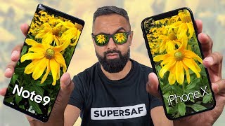 Samsung Galaxy Note 9 vs Apple iPhone X Camera Test Comparison