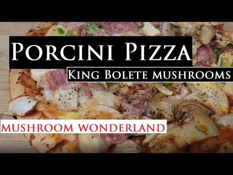 Porcini Pizza: Cooking with Porcini Boletus Edulis