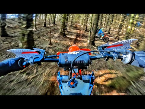 First Ride on KTM SX 125 - It's WILD!