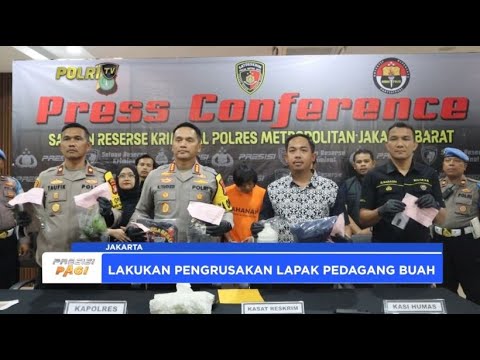 PENGANIAYA PEDAGANG DIAMANKAN POLISI