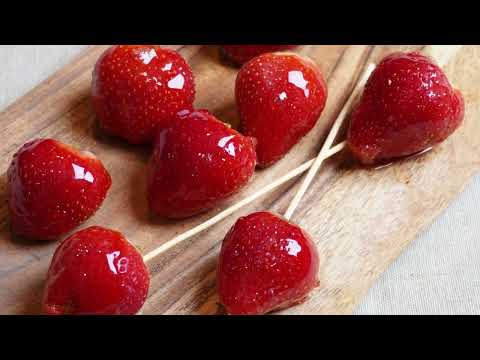 The Famouse Strawberry Tanghulu Recipe.