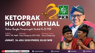 Download lagu 🔴 (LIVE) KETOPRAK HUMOR || 'LAKON SATRIO TALI JAGAT' HARLAH PKB mp3