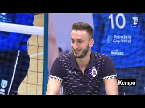 CSMB TV - Invitat:  Robert Vologa - Volei Masculin - CSM București