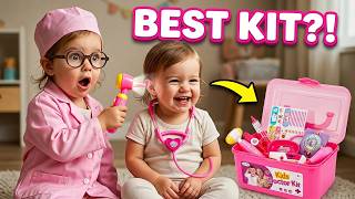 Toddler Doctor Kit Unboxing LIBERRY | Kids Realistic Medical Toys Review
