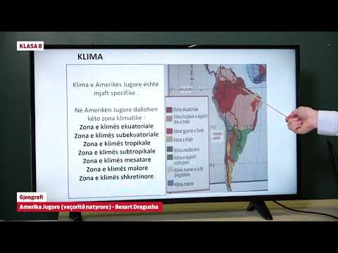 e Mesimi Klasa 8 - 8754 Gjeografi - Amerika Jugore - Latine veçoritë natyrore