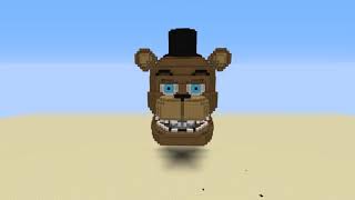 Fnaf 2 - Minecraft Build Showcase - Withered Freddy GAV