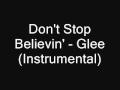 Don't Stop Believin' - Glee (Instrumental) 