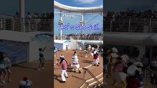 🛳️ Boarding the Disney Treasure + Sailaway Fun!