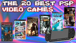 THE 20 BEST PSP VIDEO GAMES| RANKED
