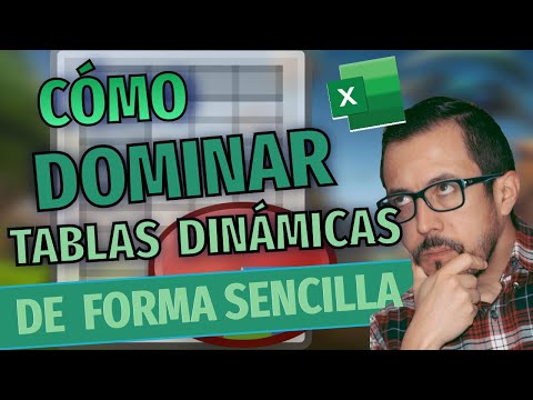 ⭐️ ¿Cómo usar TABLAS DINAMICAS en EXCEL? 👏 De la forma más SIMPLE QUE EXISTE 👌